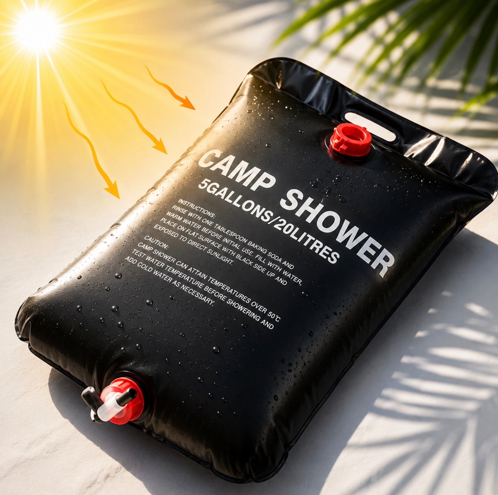 20L Solar shower bag