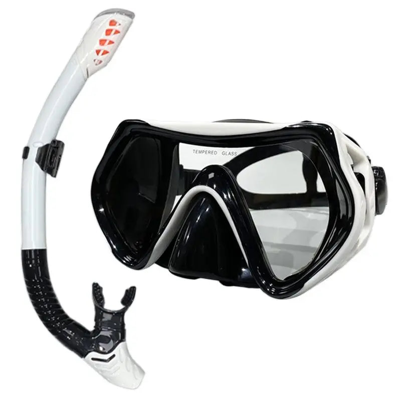 Professional scuba diving mask snorkeling suit adult silicone skirt anti-fog goggles swimming equipment