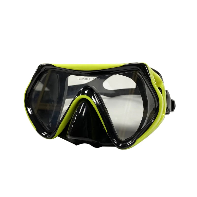 Professional scuba diving mask snorkeling suit adult silicone skirt anti-fog goggles swimming equipment
