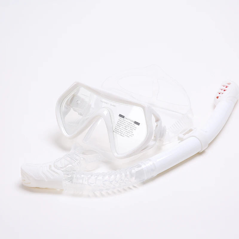 Professional scuba diving mask snorkeling suit adult silicone skirt anti-fog goggles swimming equipment