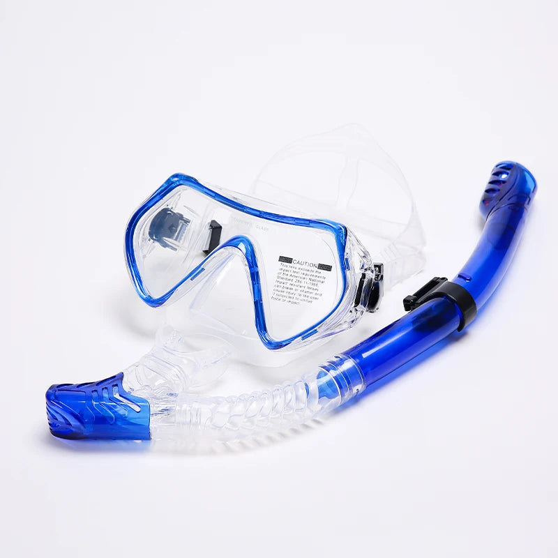 Professional scuba diving mask snorkeling suit adult silicone skirt anti-fog goggles swimming equipment