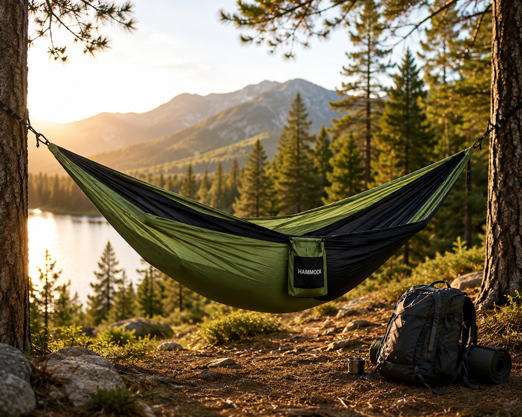 Outdoor Camping Hammock Portable