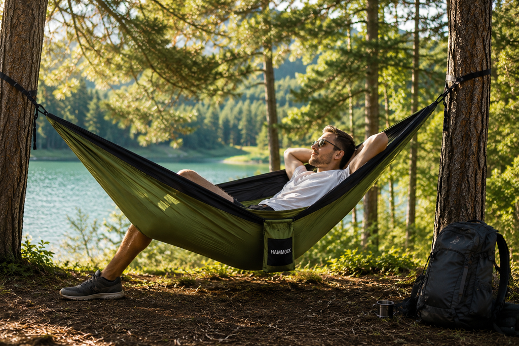 Outdoor Camping Hammock Portable
