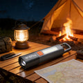 Rechargeable LED Camping Lantern – High-Power Flashlight with Hanging Hook
