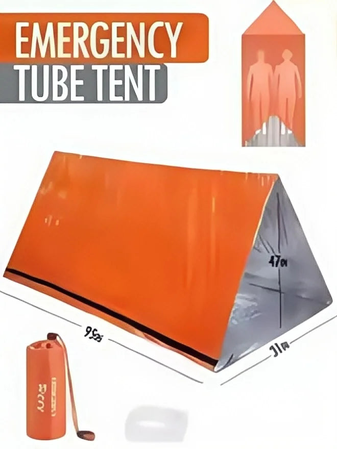 Person Emergency Survival Shelter - Waterproof Mylar Tent