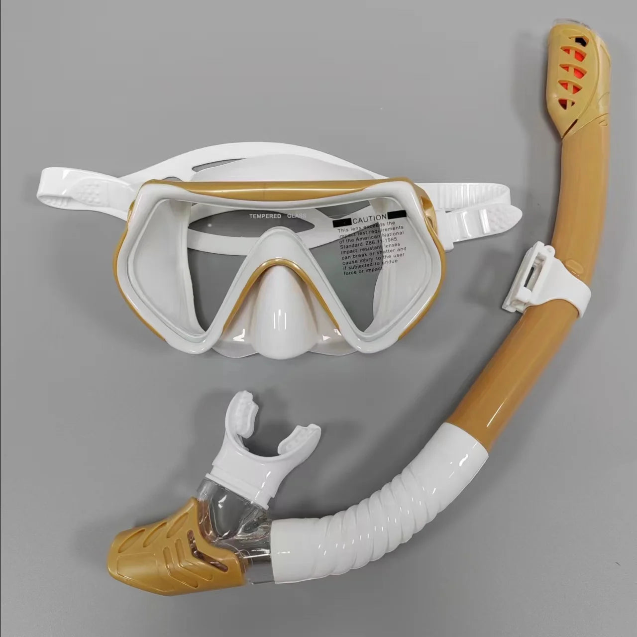 Professional scuba diving mask snorkeling suit adult silicone skirt anti-fog goggles swimming equipment