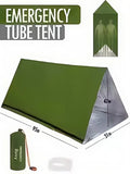 Person Emergency Survival Shelter - Waterproof Mylar Tent