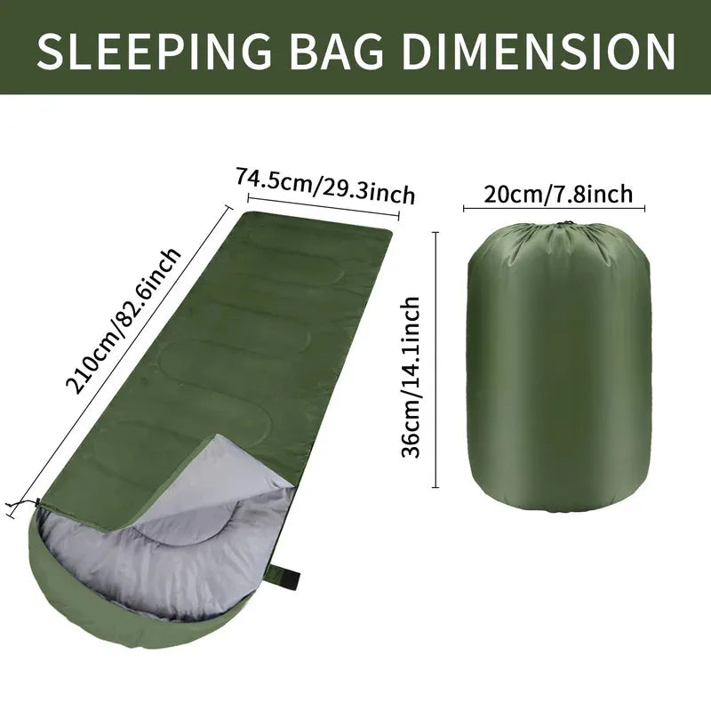 Ultralight Waterproof Camping Sleeping Bag - 4 Season