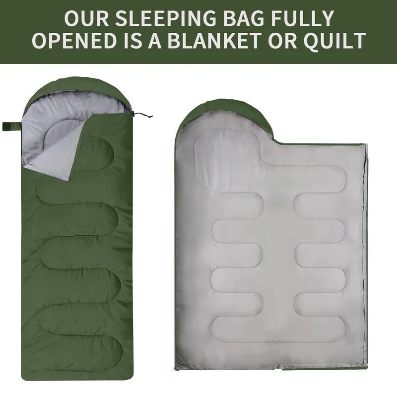Ultralight Waterproof Camping Sleeping Bag - 4 Season